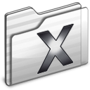 System Folder white icon
